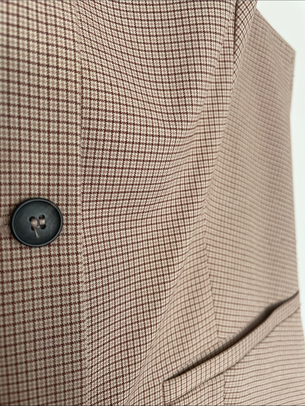 Zara Beige tailored Vest - Picture 2 of 6